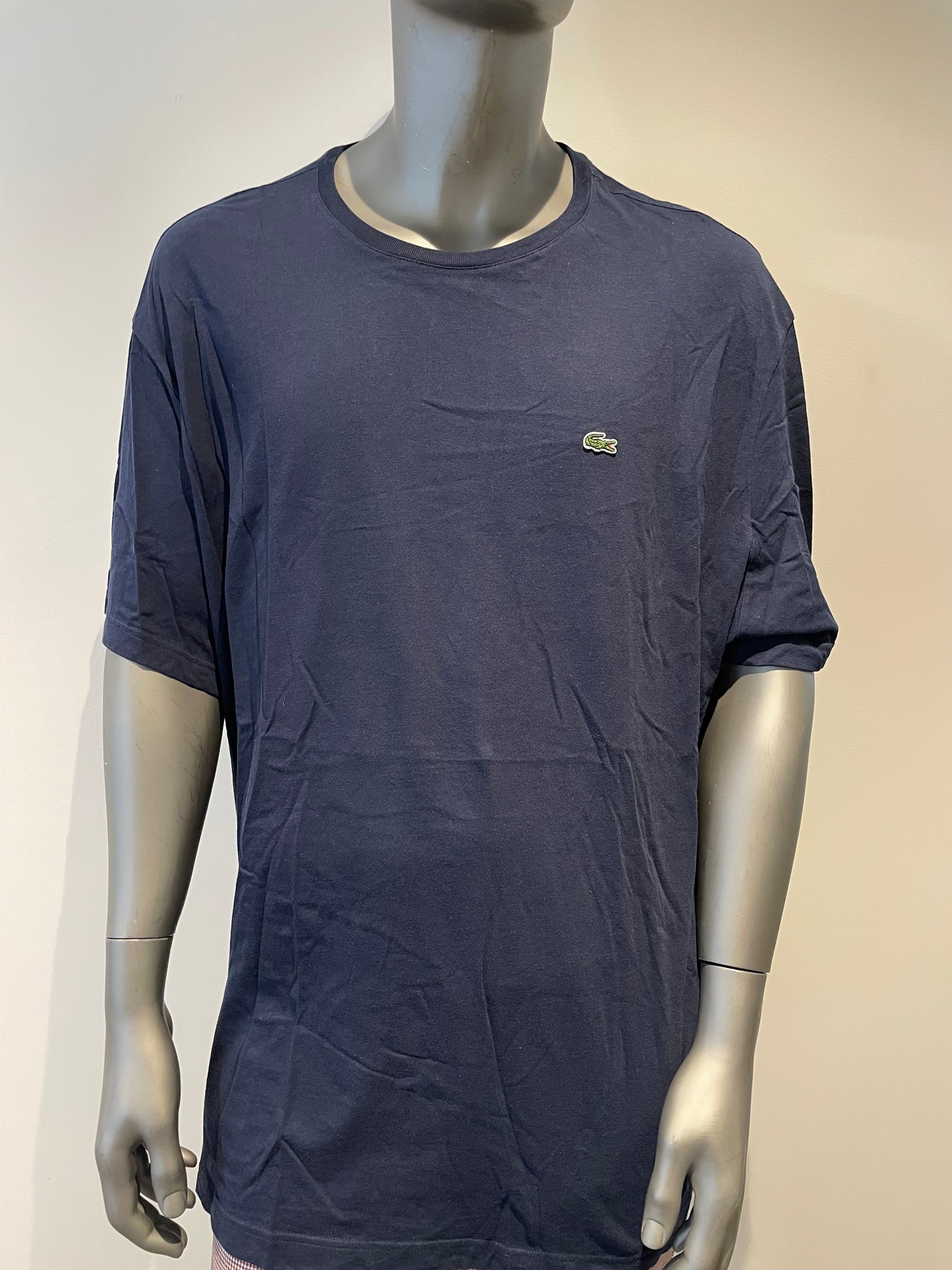 T-SHIRT BLEU LACOSTE