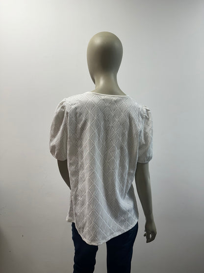 T-SHIRT BLANC -GRAIN DE MALICE -