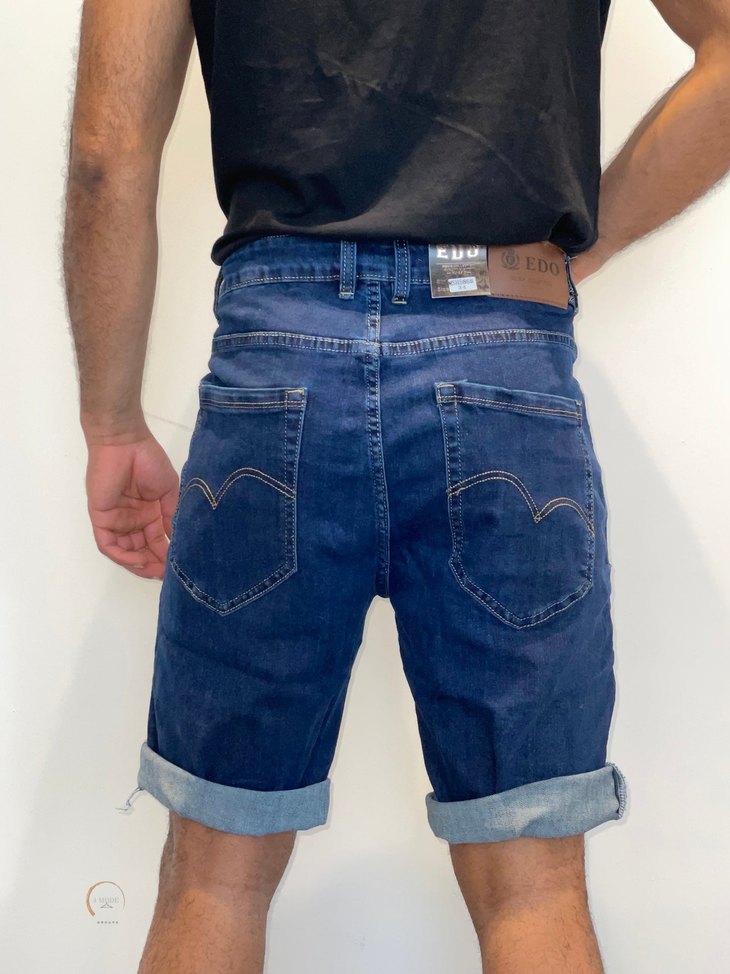 SHORT EN JEAN POUR HOMME GRANDE TAILLE