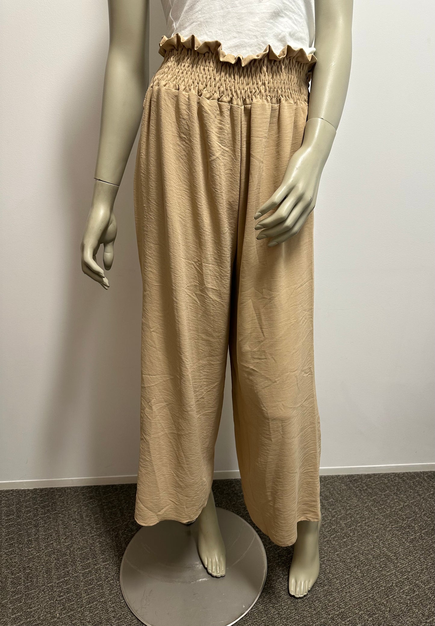 PANTALON BEIGE FLUIDE