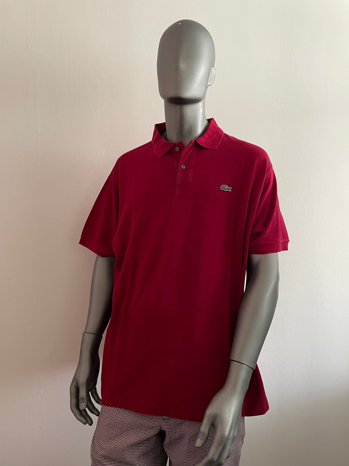 POLO LACOSTE - ROUGE -