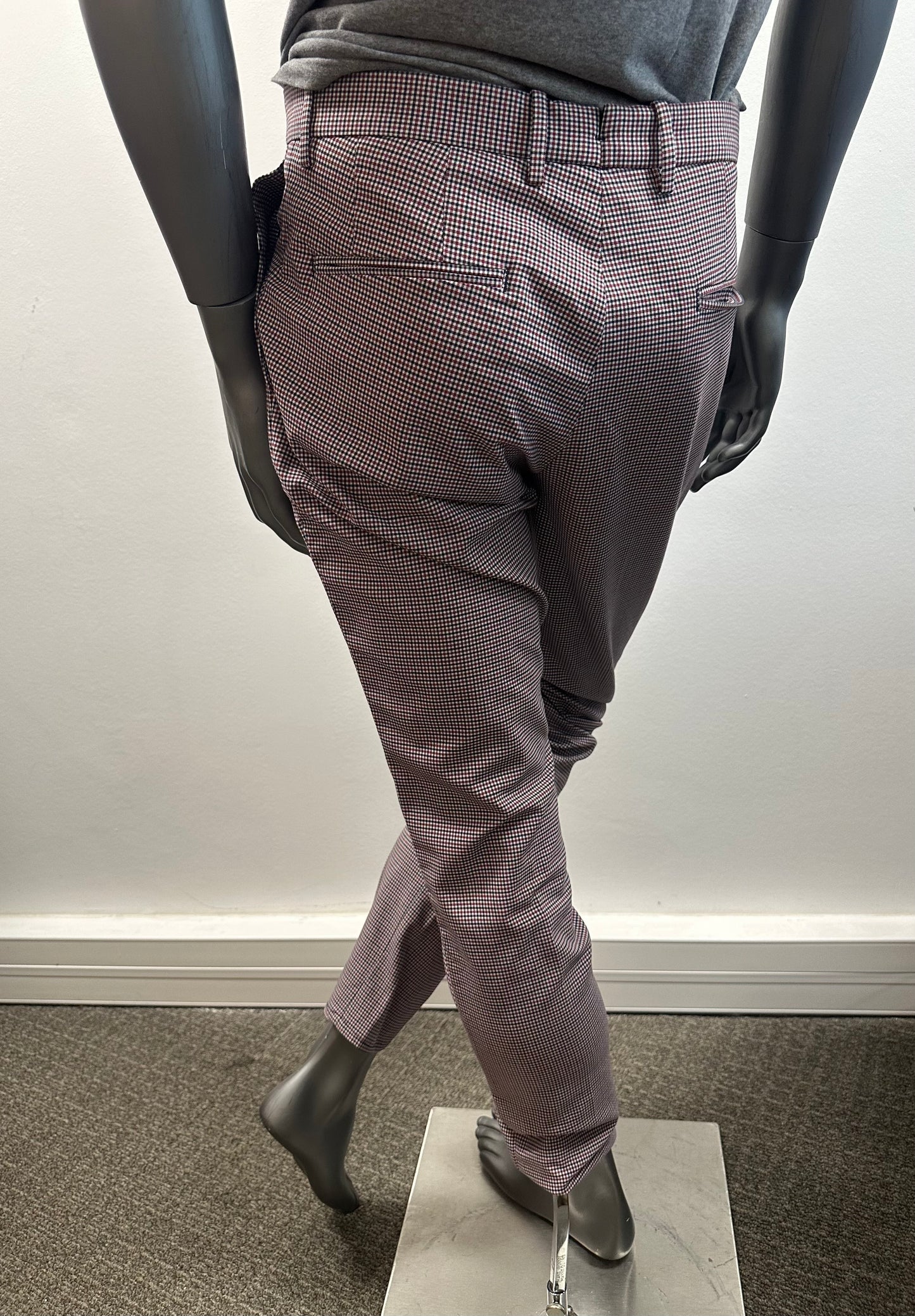 PANTALON À CARREAUX